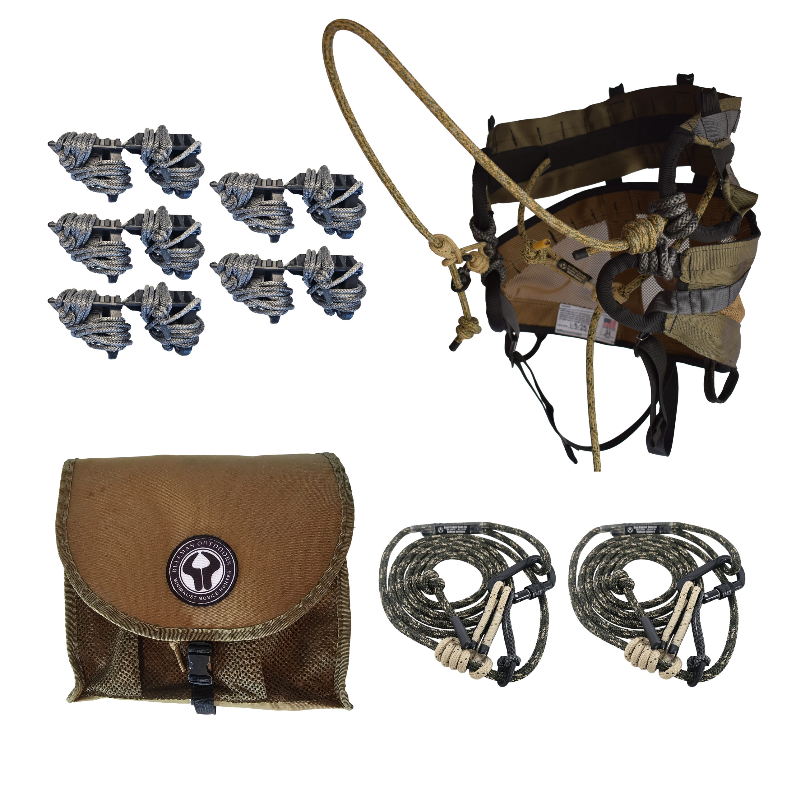 The Bullman Saddle- Platform Steps for Climbing Starter kit